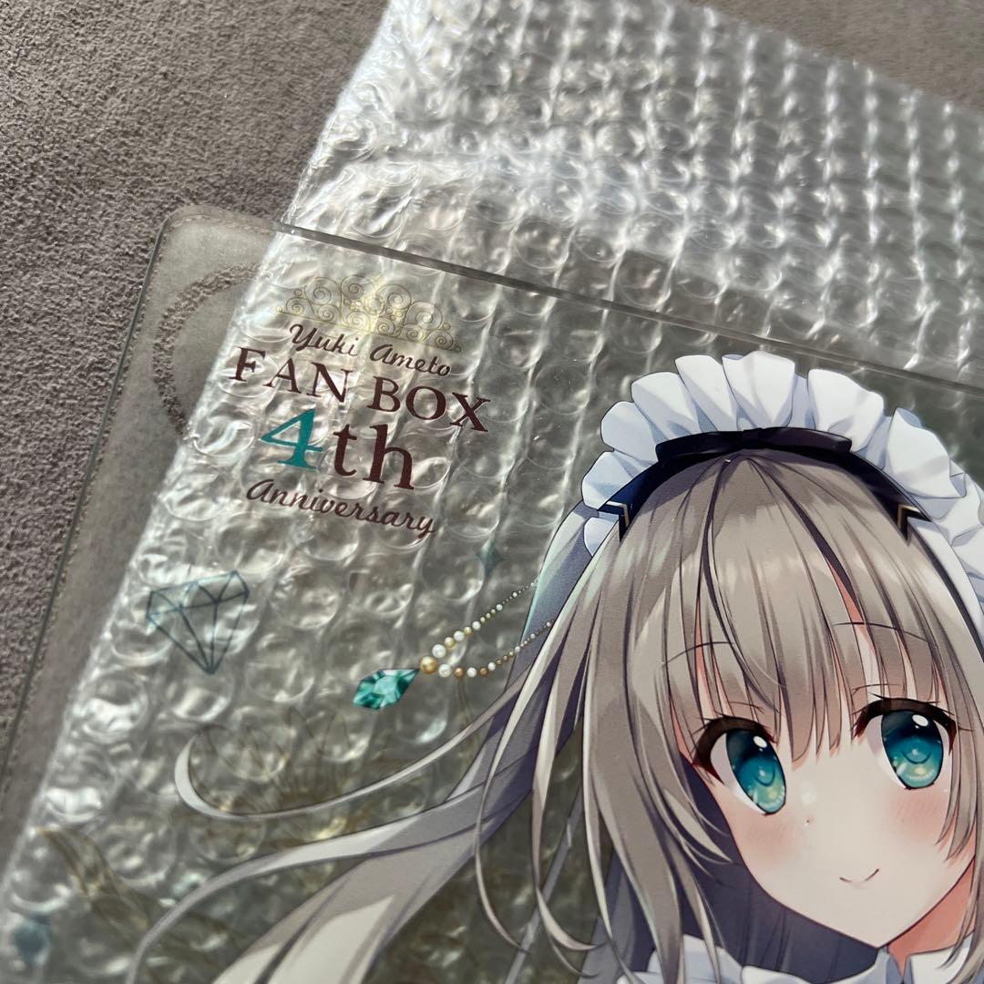 あめとゆき　4th fanbox アクリルパネル　直筆サイン入り