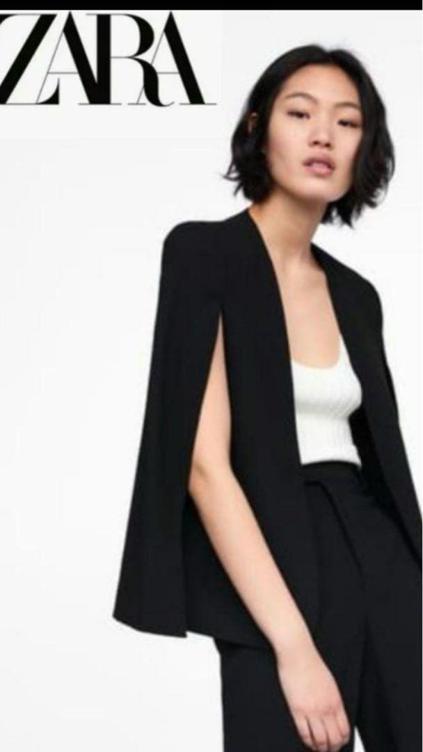 ZARA ケープジャケット S - メルカリ