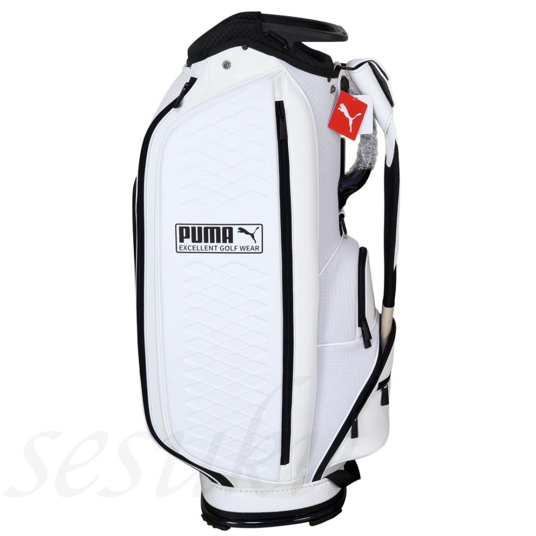 プーマ ゴルフ PUMA EXCELLENT GOLF EGW キャディバッグ白 プーマ