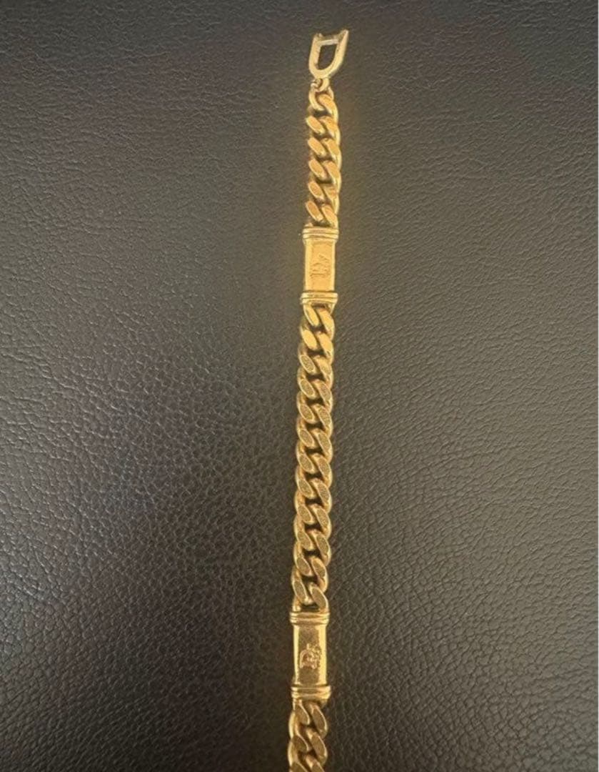 クリスチャン・ディオール ゴールドブレスレット