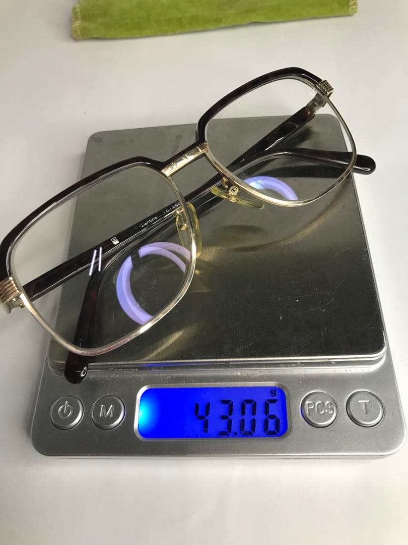 4）ブローライン べっ甲 1/20 14KGF 14金張 鼈甲 メガネ フレーム