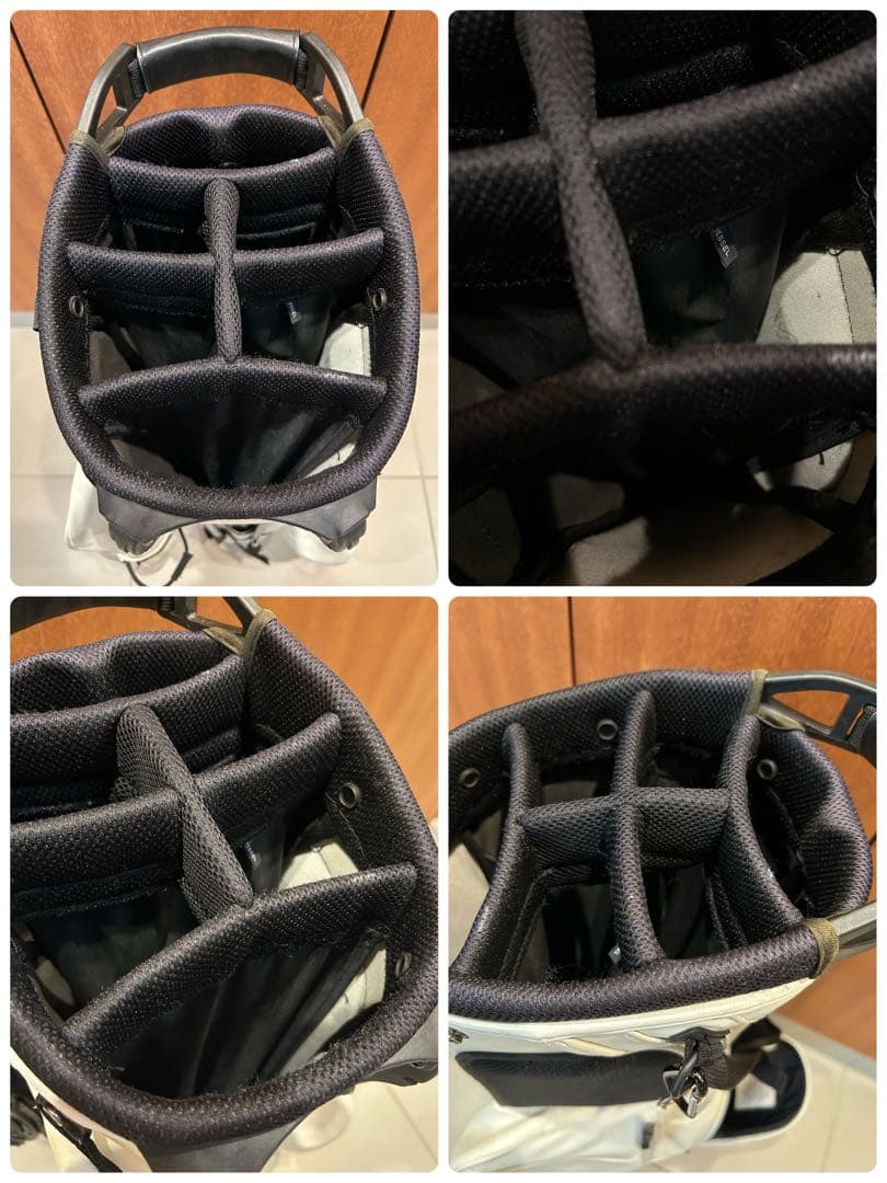 Vessel ダブルストラップスタンド付キャディバッグ【スタンド&フード訳あり】