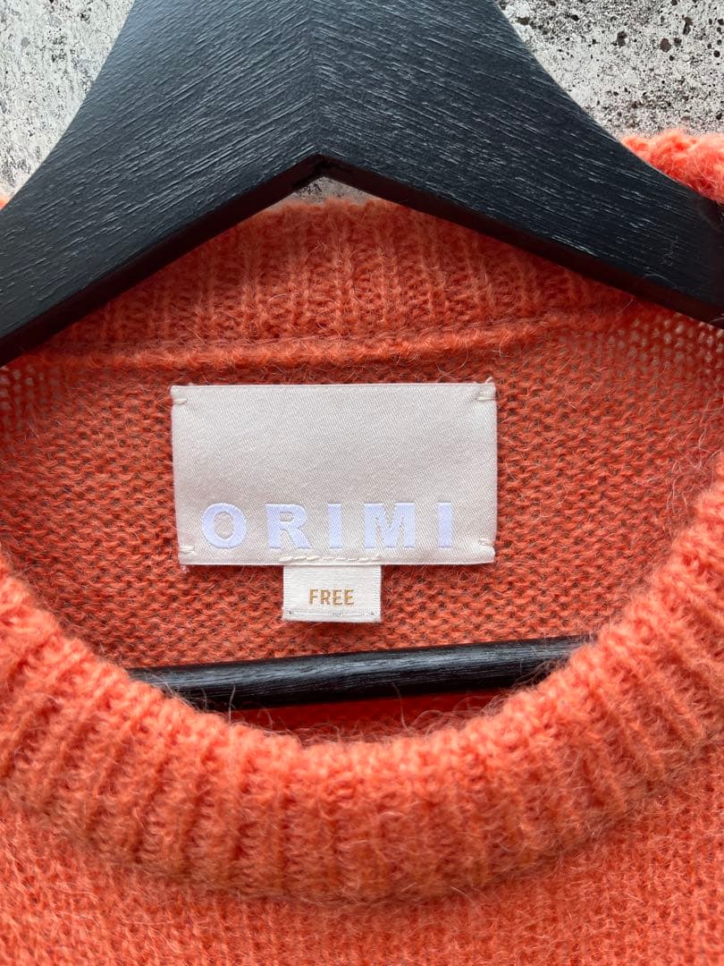 ORIMI(オリミ) 23AW「DAY＆NIGHT SWEATER」モヘアニット