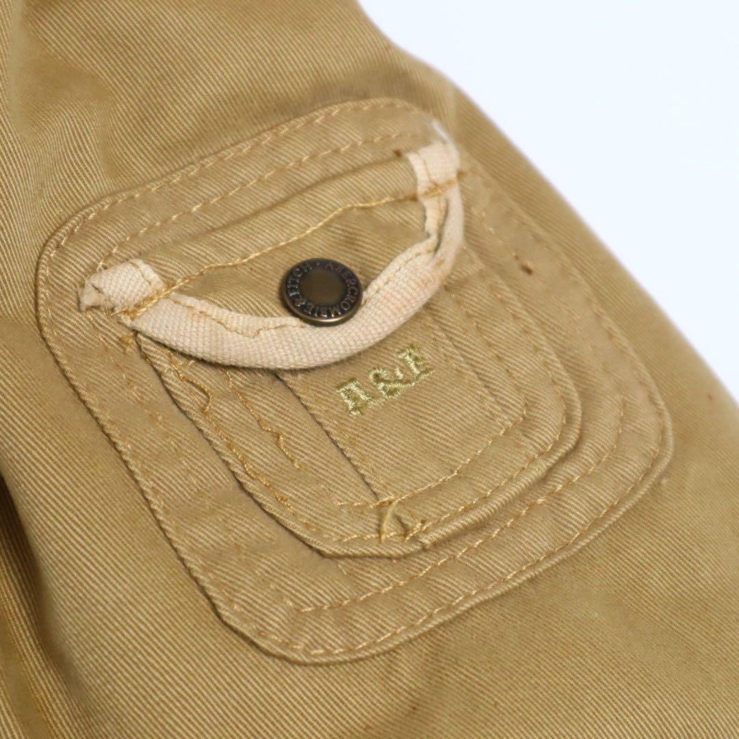 00s A&F カシミヤ混紡 n2b y2k ファー付きフード ジャケット