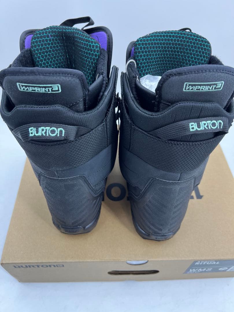 BURTON Imprint 3 ブラック 女性用スノーボードブーツ　24.5㎝