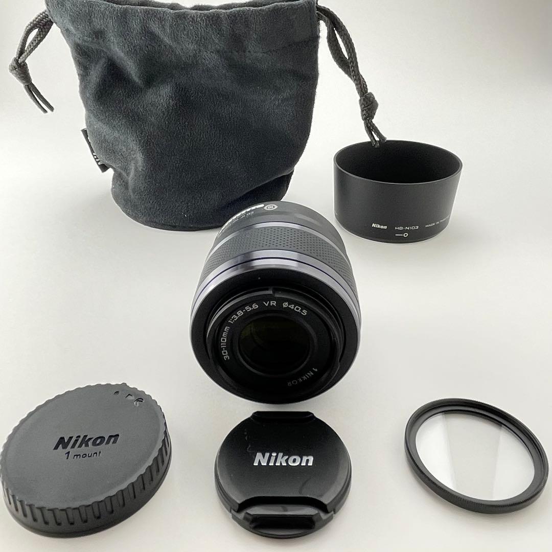【動作・返品保証】Nikon1 Nikkor 30-110mm ブラック