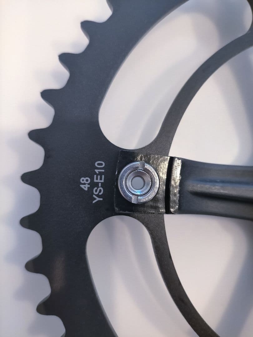 FUJI TRACK ARCV スギ ノ クランクセット 48T 165mm