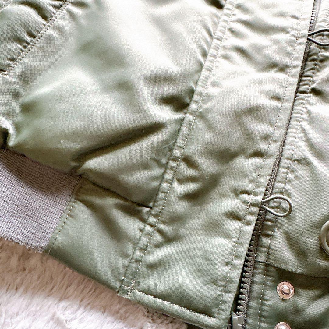 【希少】00s Levi’s N2B ダウン フライトジャケット 短丈 y2k