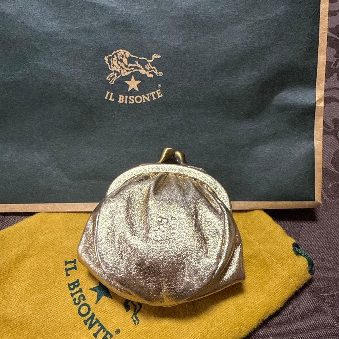 IL BISONTE イルビゾンテ ケース ゴールド