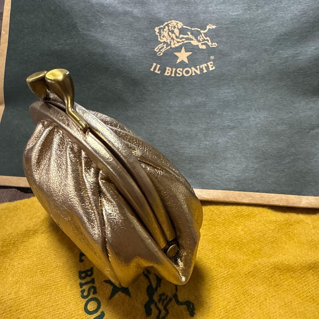 IL BISONTE イルビゾンテ ケース ゴールド
