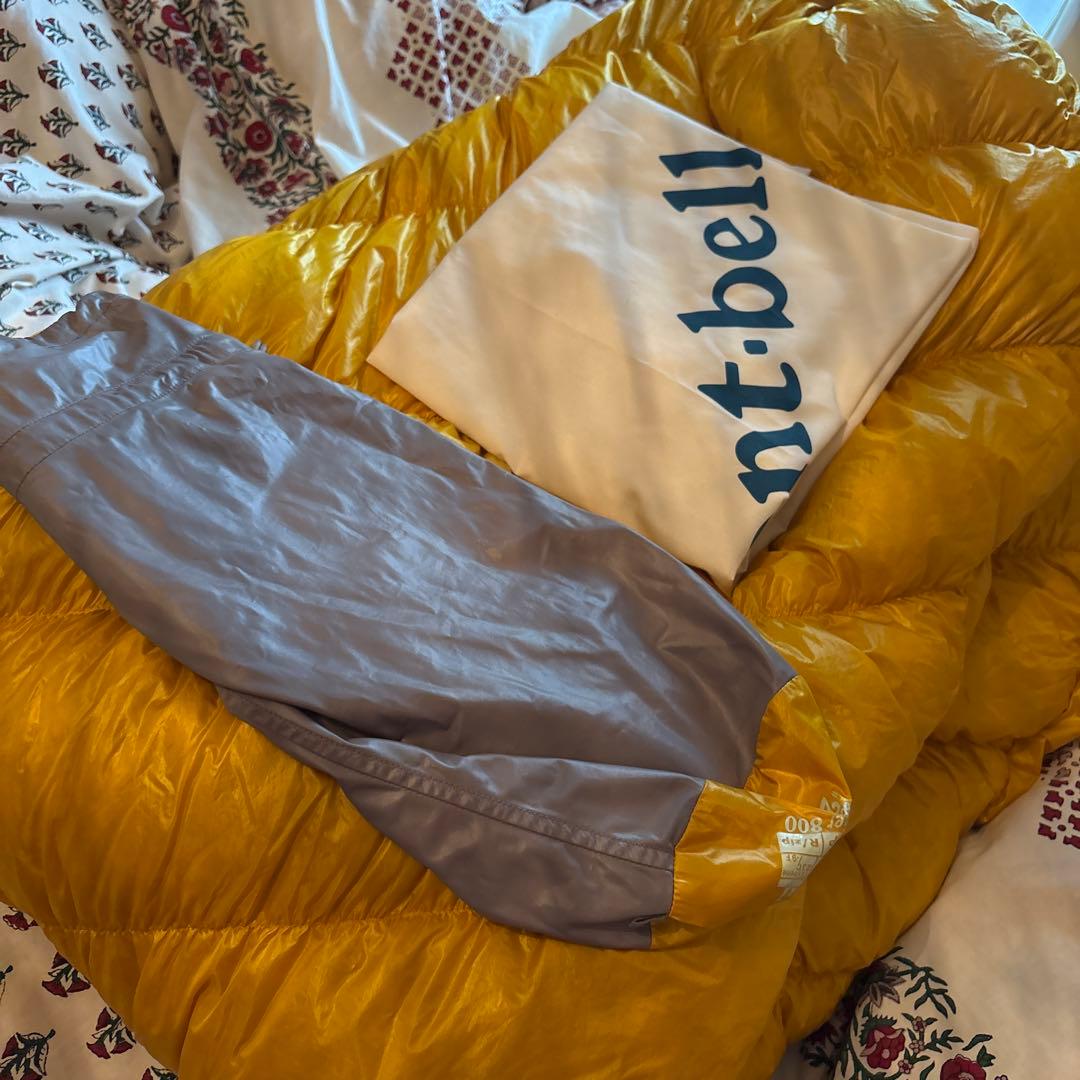 モンベル ダウンハガー800 #2 1121290 サンフラワー R/ZIP