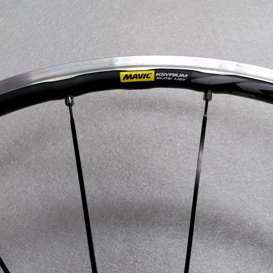MAVIC キシリウムエリートUST リムブレーキ フロントのみ