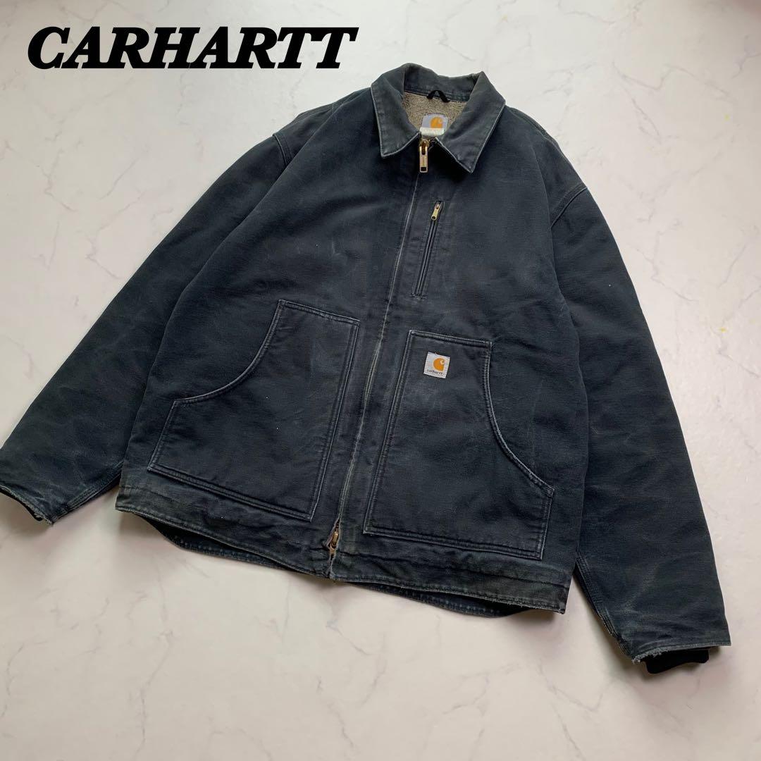 レアモデル】カーハート トラディショナルジャケット J205 BLK - メルカリ