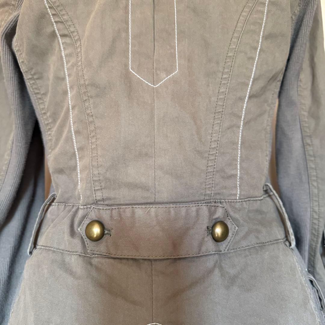 Y2K☆ヴィンテージ☆ミリタリージャケット☆フェアリーグランジ 平成