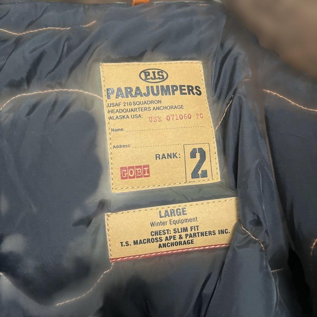 PARAJUMPERS GOBI LARGE オリーブジャケット LARGE