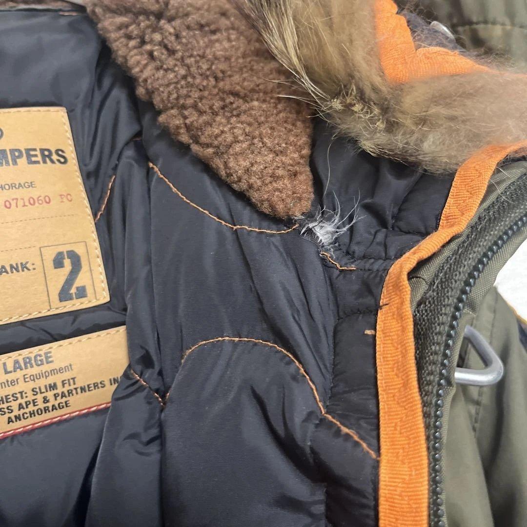 PARAJUMPERS GOBI LARGE オリーブジャケット LARGE