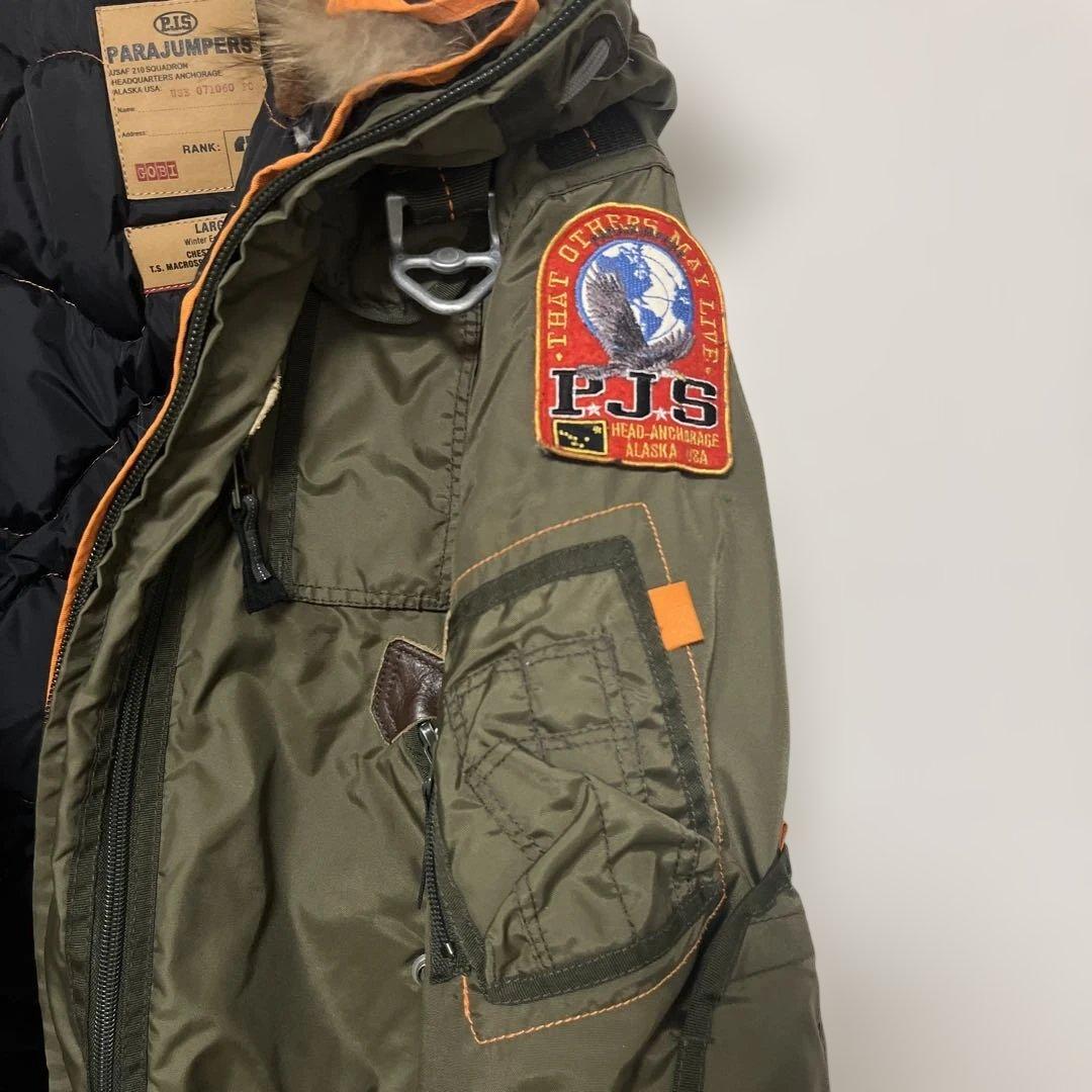 PARAJUMPERS GOBI LARGE オリーブジャケット LARGE
