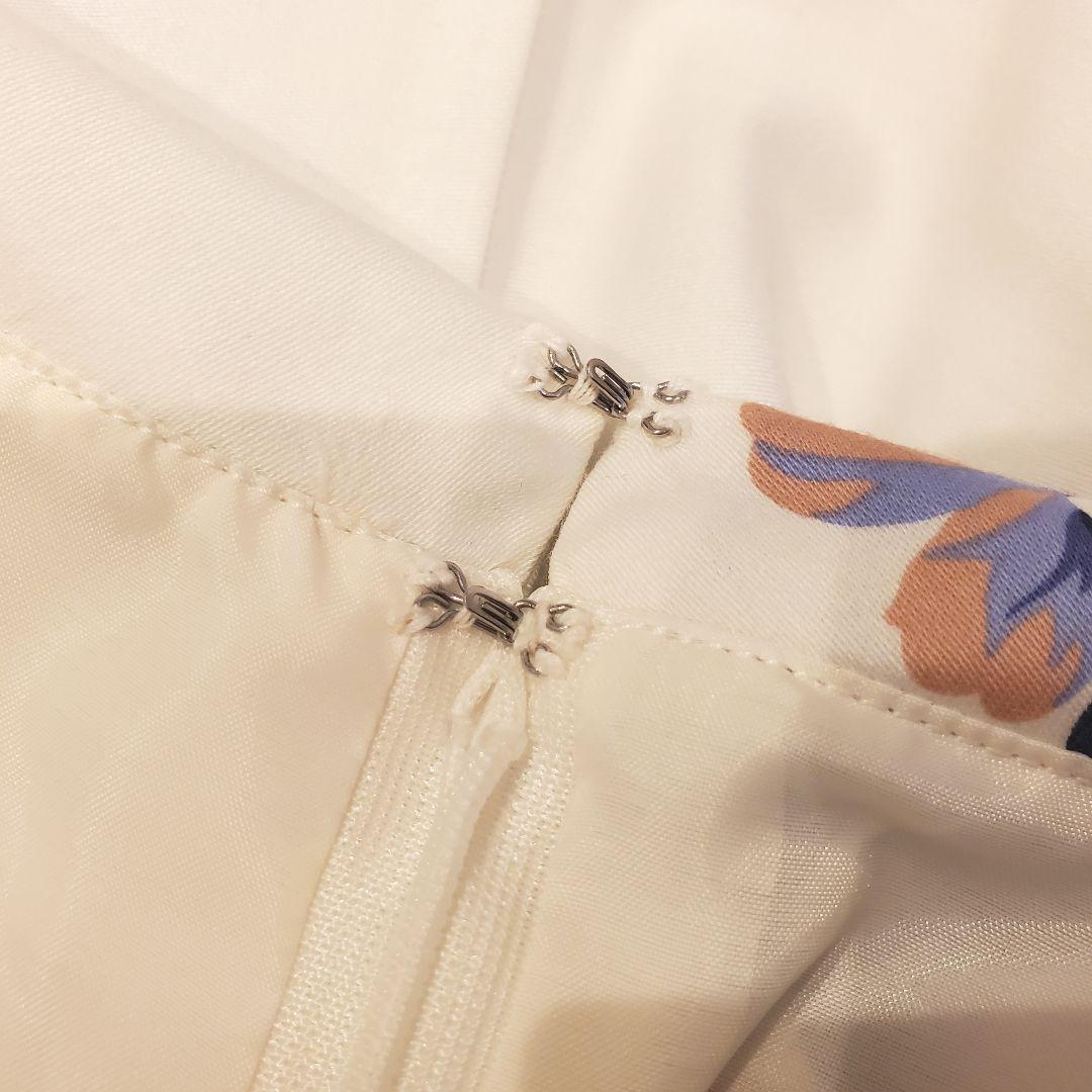 ロイスクレヨン ワンピース 紫陽花（スミレ）柄 Mサイズ