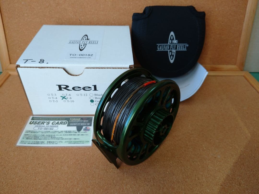 ガルバン フライリール トルクシリーズ グリーン T－８ ユニフォームシンク付き