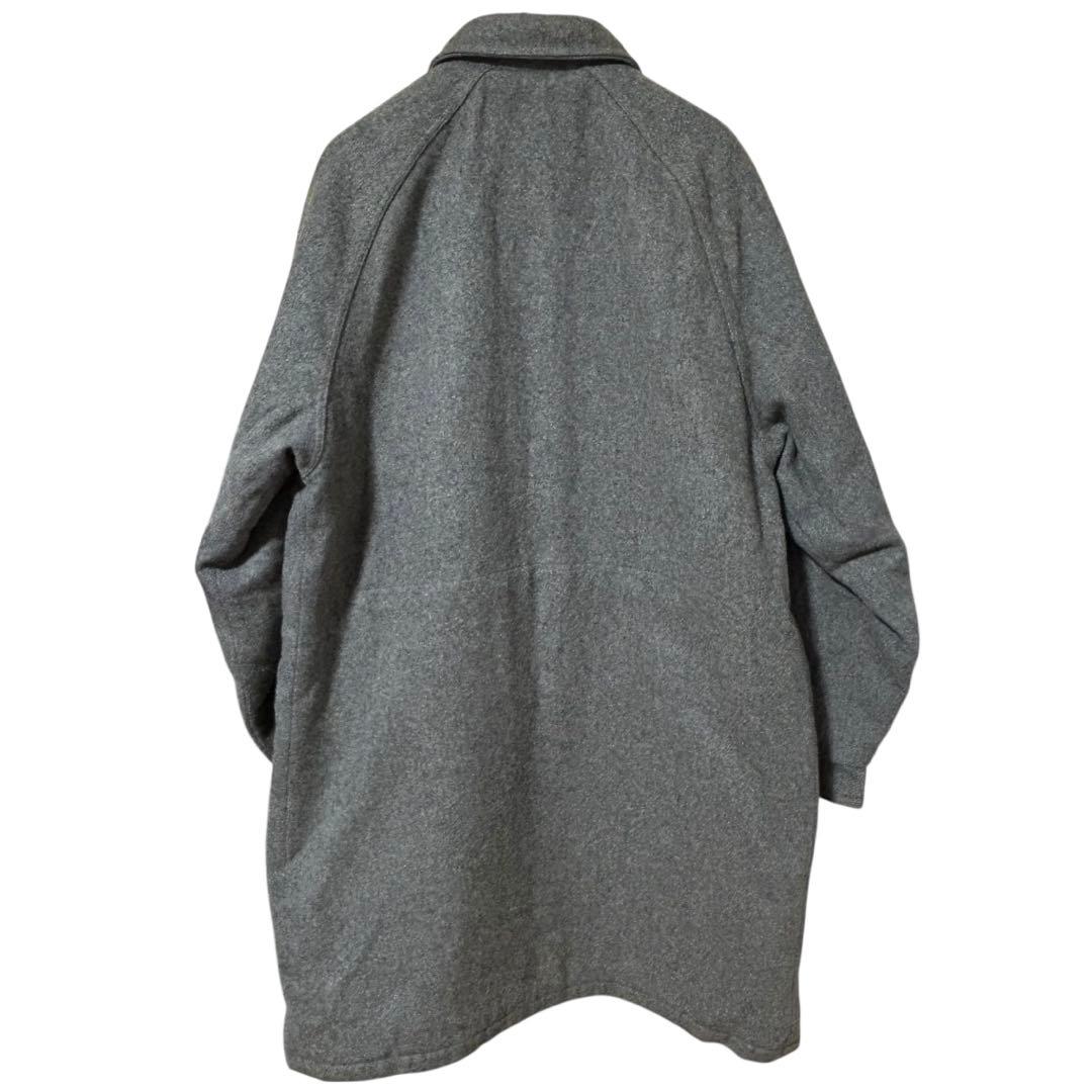 訳あり品】USA製　エルエルビーン　ウール　ストームコート　一枚袖　シンサレート