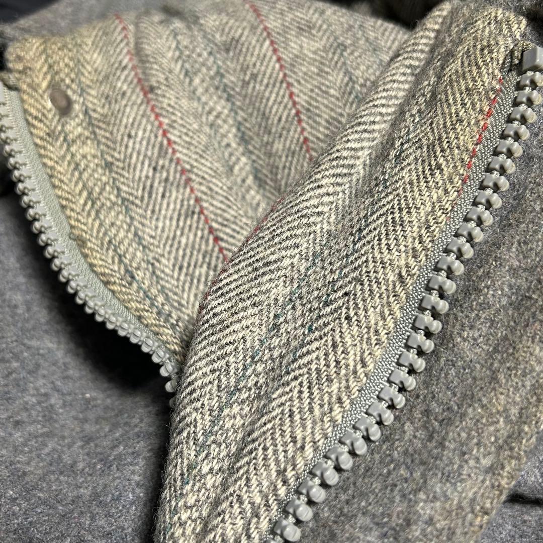 訳あり品】USA製　エルエルビーン　ウール　ストームコート　一枚袖　シンサレート