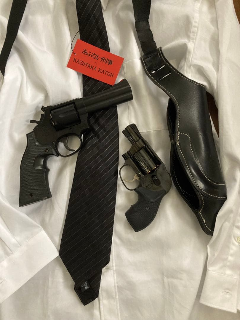 貴重 あぶない刑事 鷹山敏樹 タカ 舘ひろしさん モデルガン ホルスター