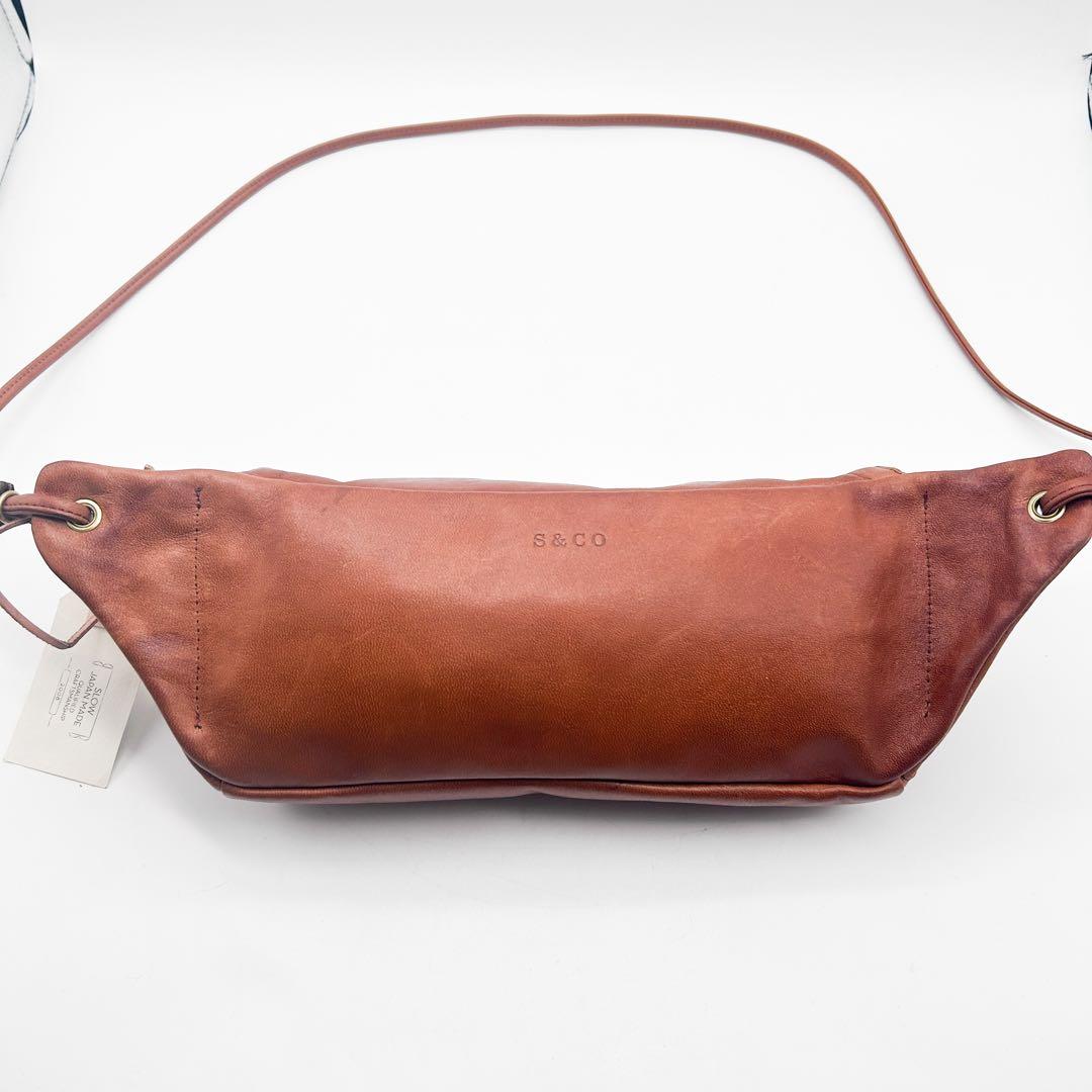 未使用】 スロウ ファニーパック ショルダーバッグ 馬革 ホースピット