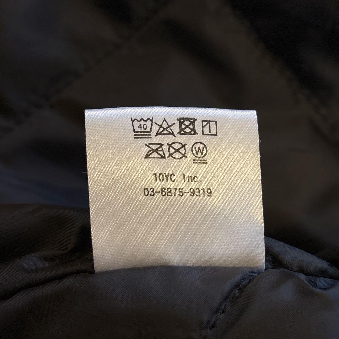 【美品】10YC ユーティリティジャケット　ノーカラー　ユニセックス　2XL 黒