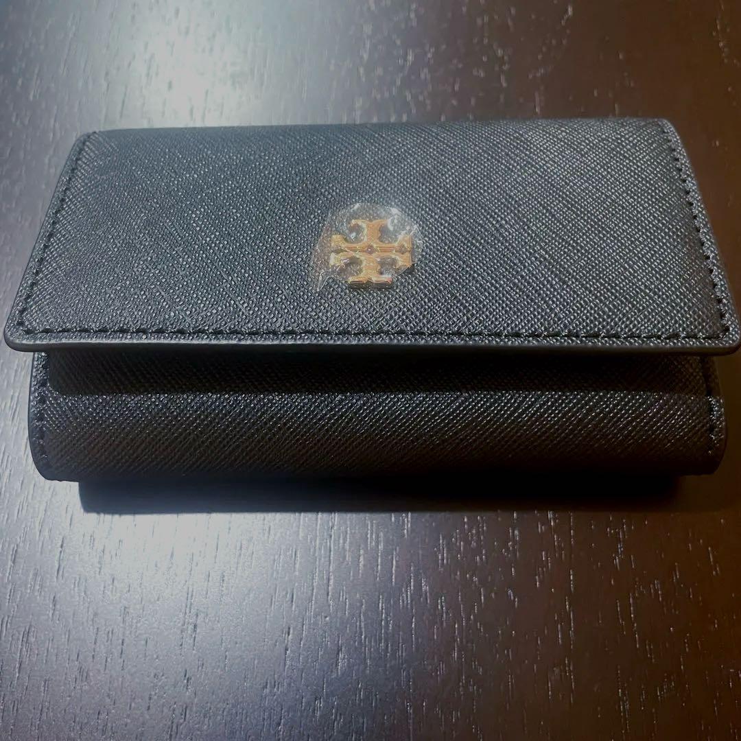 新品　トリーバーチ キーケース　EMERSON KEYCASE ブラック