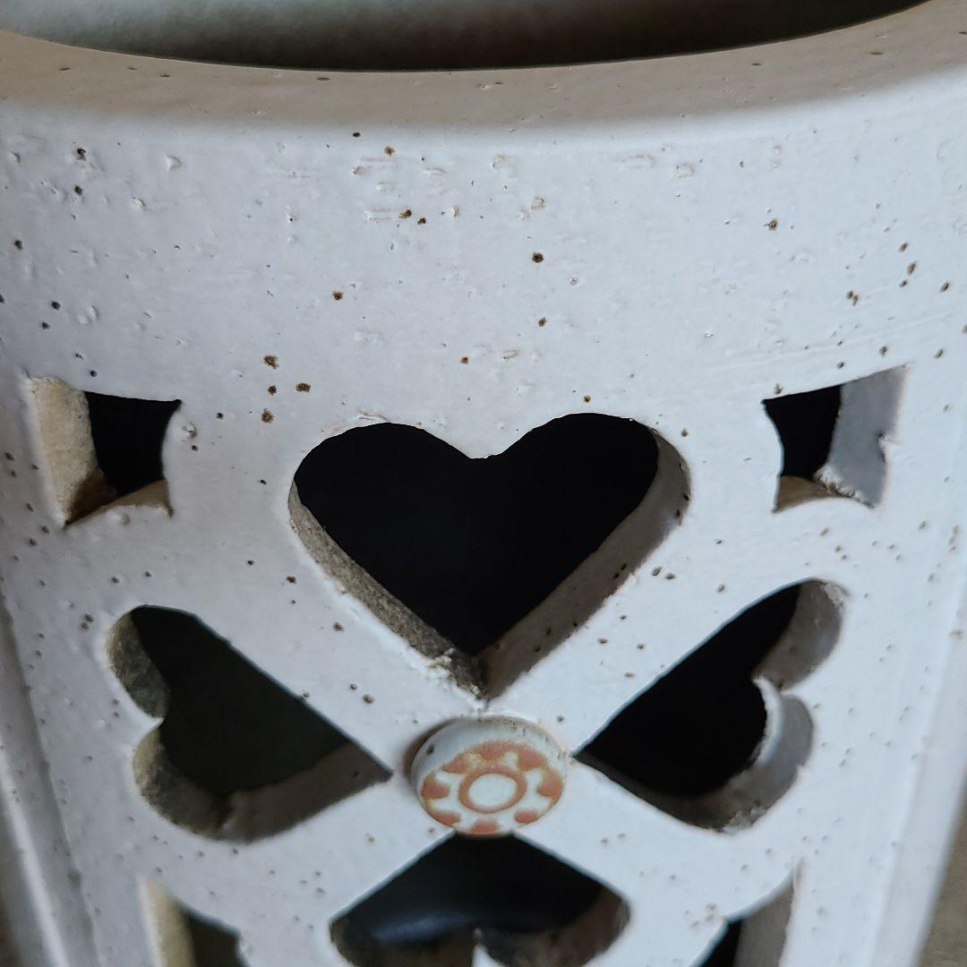 信楽焼傘立て 花柄透かし 高さ44cm - メルカリ