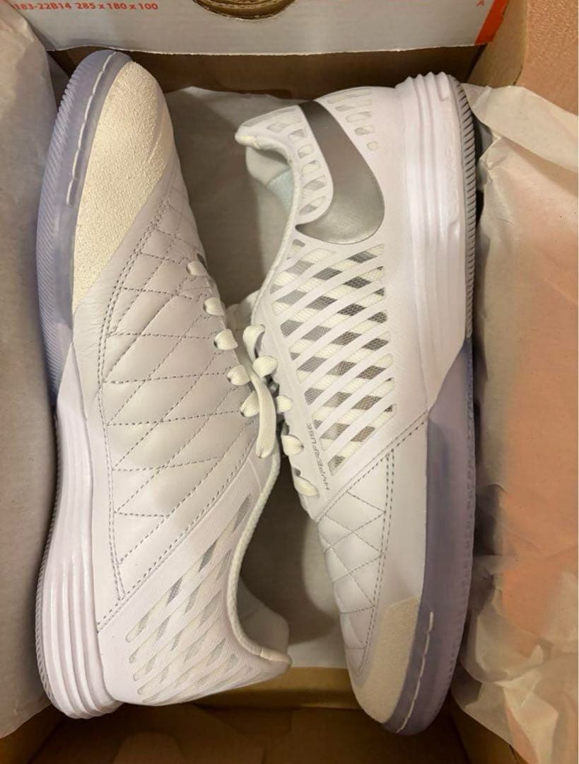 新品 24.5cm ナイキ ルナ ガト II IC LUNARGATO 白