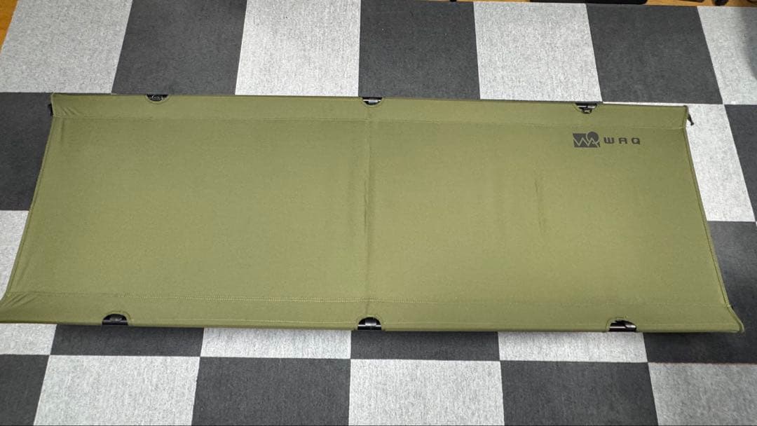 WAQ ワック 2WAY フォールディングコット オリーブ