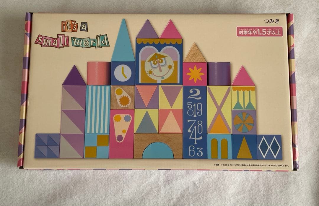 イッツアスモールワールド スモワ 積み木 東京ディズニーランド - メルカリ