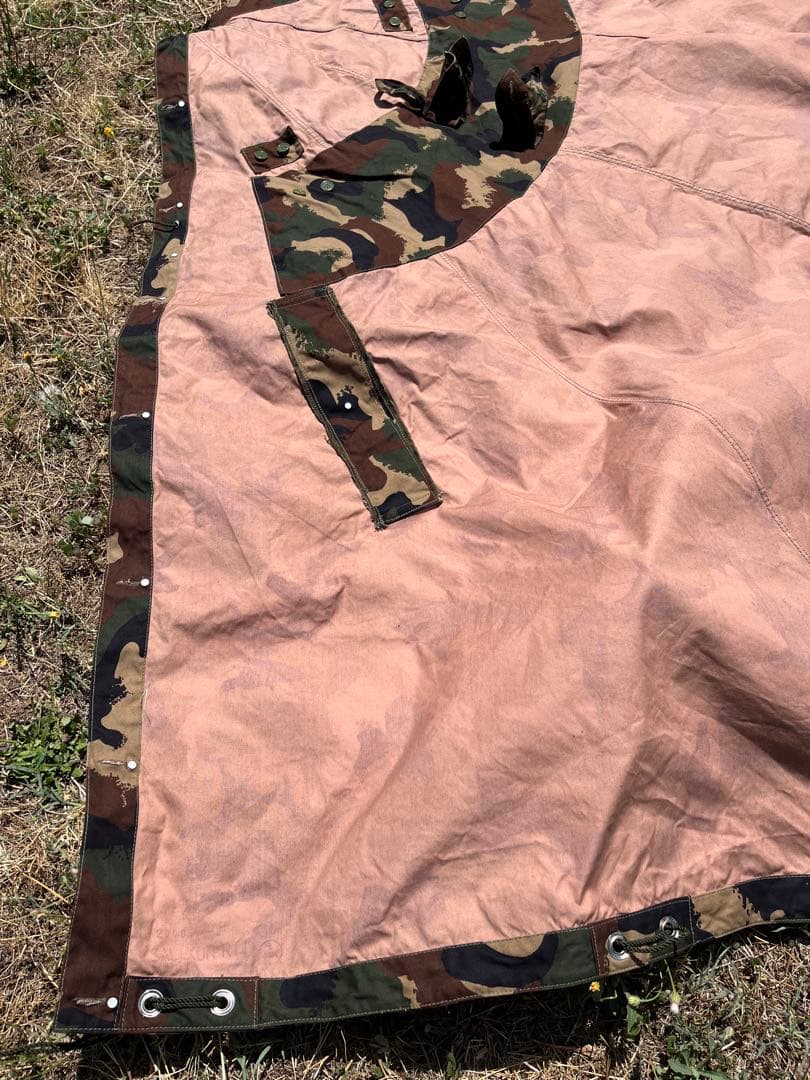 [ikamania0914 ]ハンガリー軍幕　M90カモ 軍幕　2枚