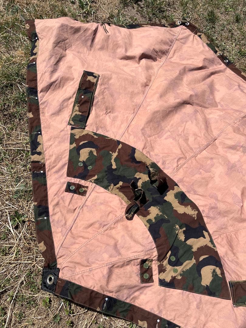 [ikamania0914 ]ハンガリー軍幕　M90カモ 軍幕　2枚