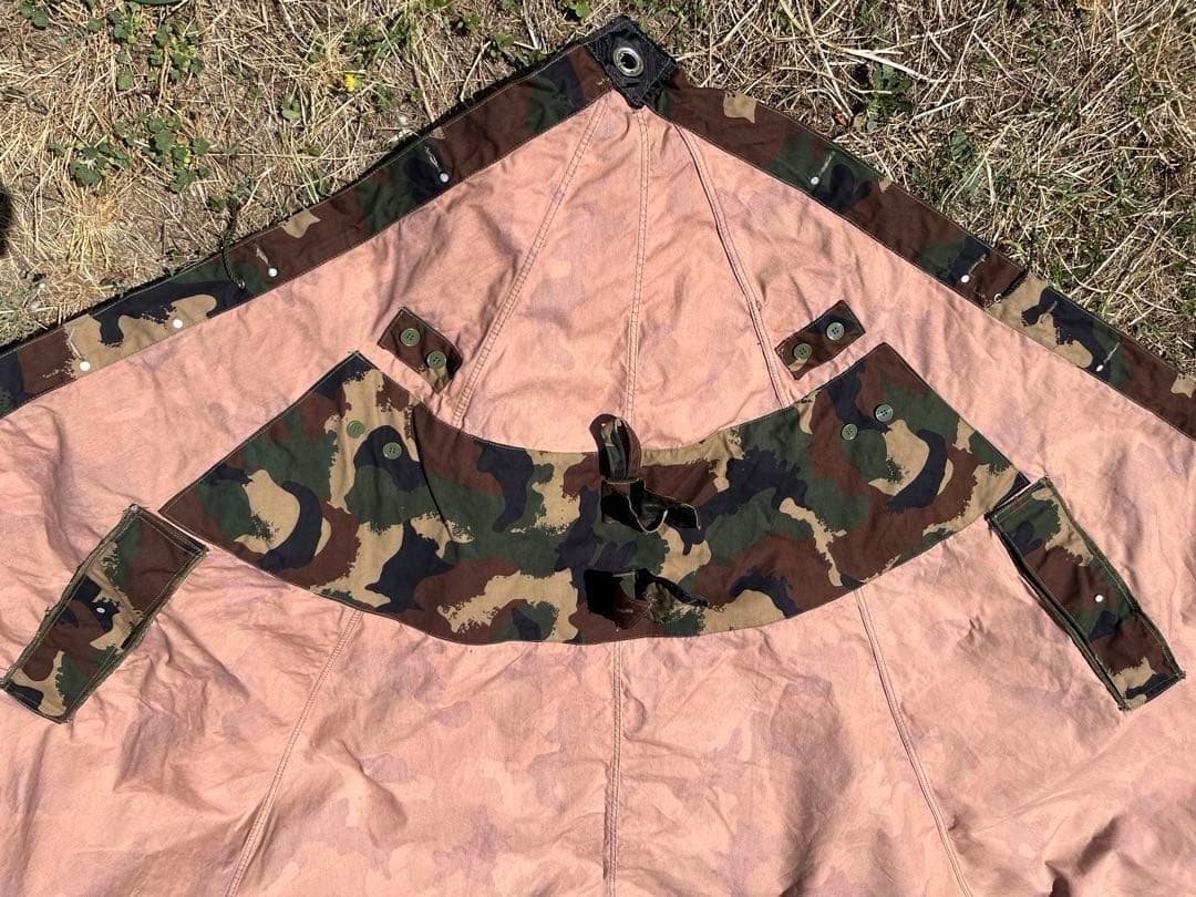 [ikamania0914 ]ハンガリー軍幕　M90カモ 軍幕　2枚