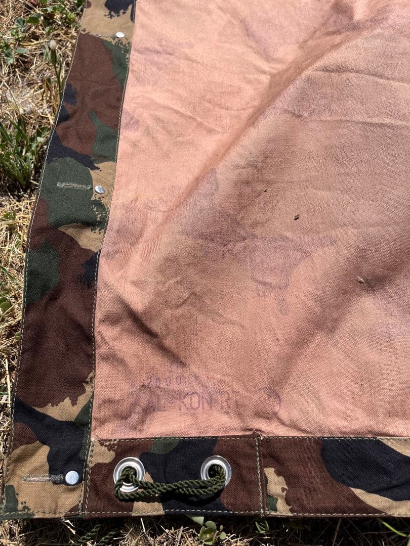 [ikamania0914 ]ハンガリー軍幕　M90カモ 軍幕　2枚