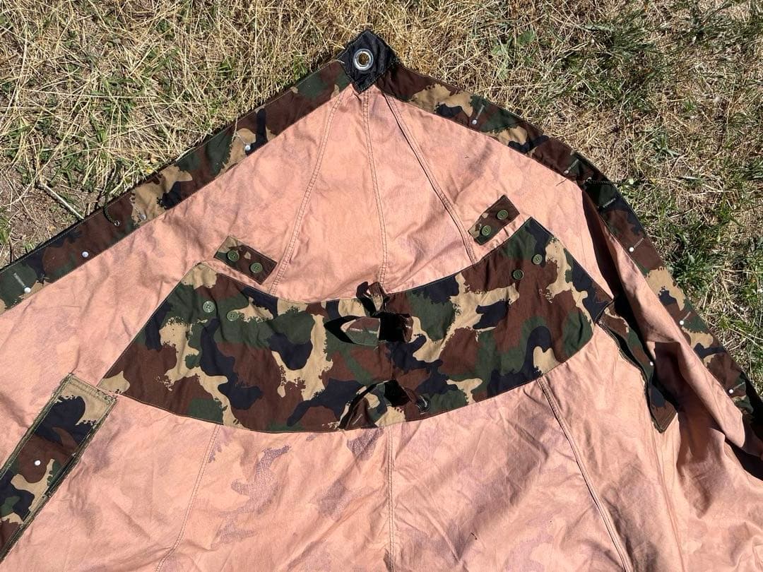 [ikamania0914 ]ハンガリー軍幕　M90カモ 軍幕　2枚