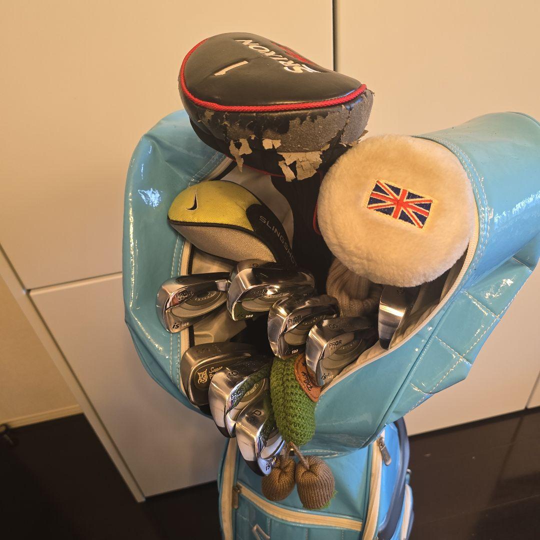 ゴルフバッグ クラブセット
