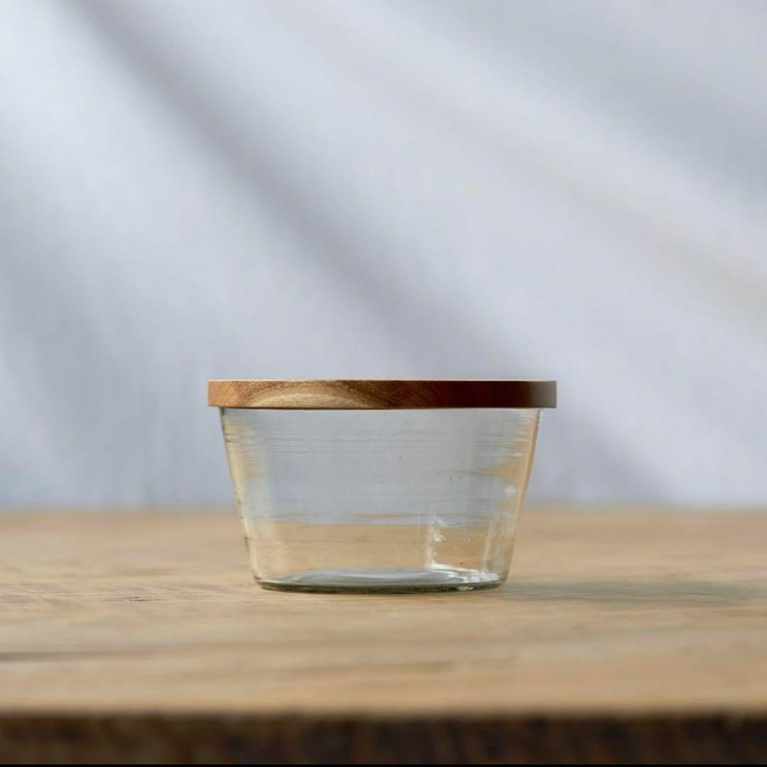 【新品未使用】KOBO ガラスボウル蓋 Kaku Sサイズ