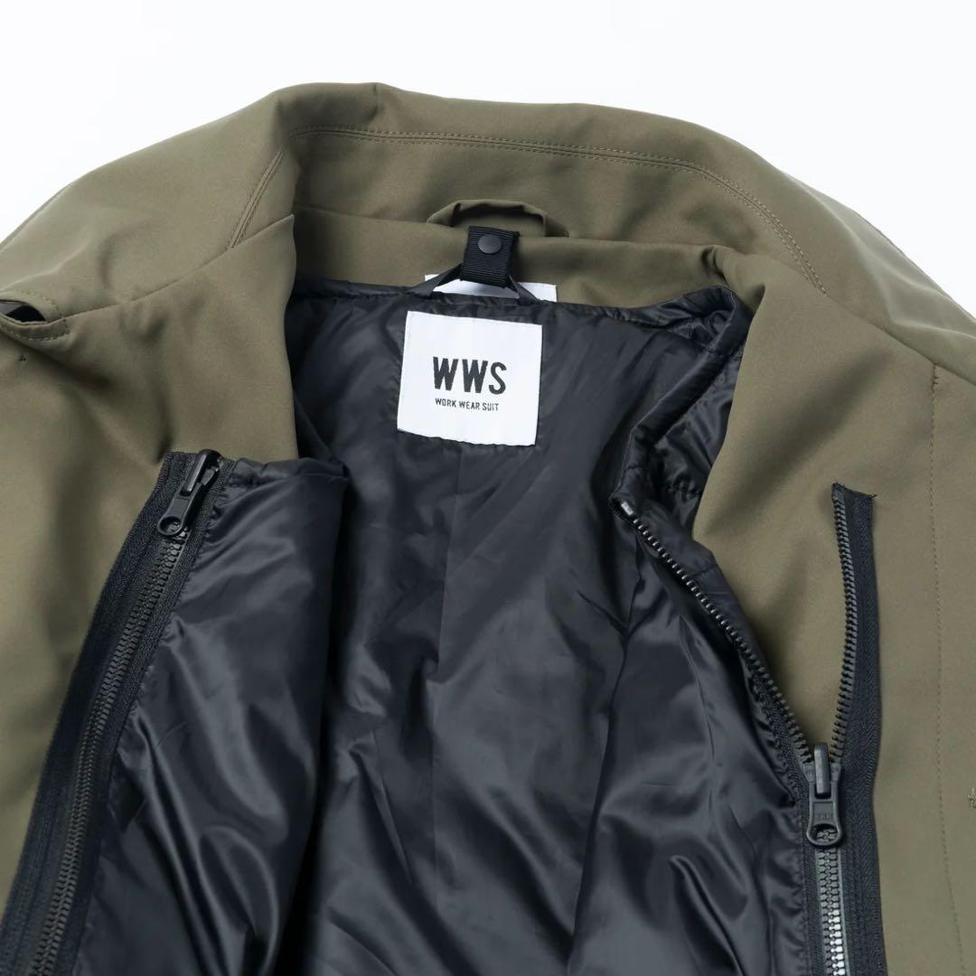 WWS ワークウェアスーツ　ステンカラーコート　3Way