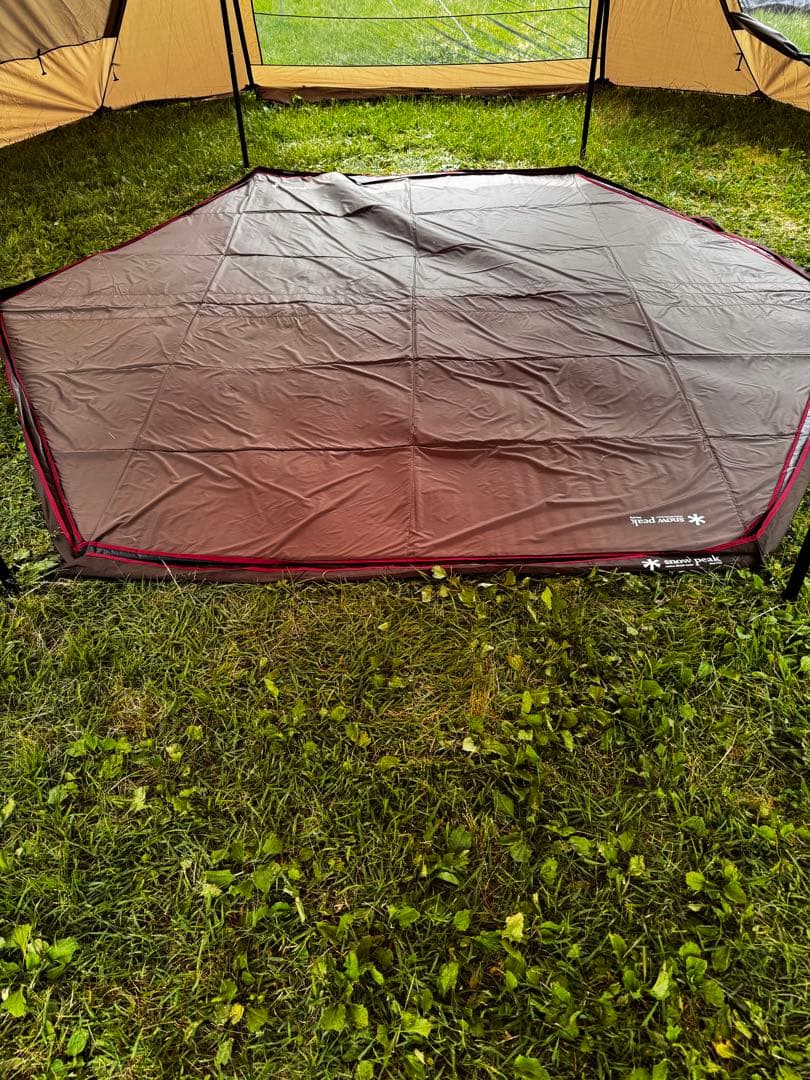 廃盤品 スノーピーク ランドベース6 リビングシート＆フロアマット