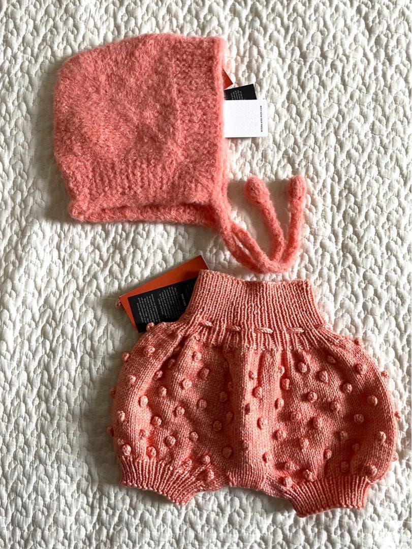 misha and puff ボンネット　ポップコーンブルマ