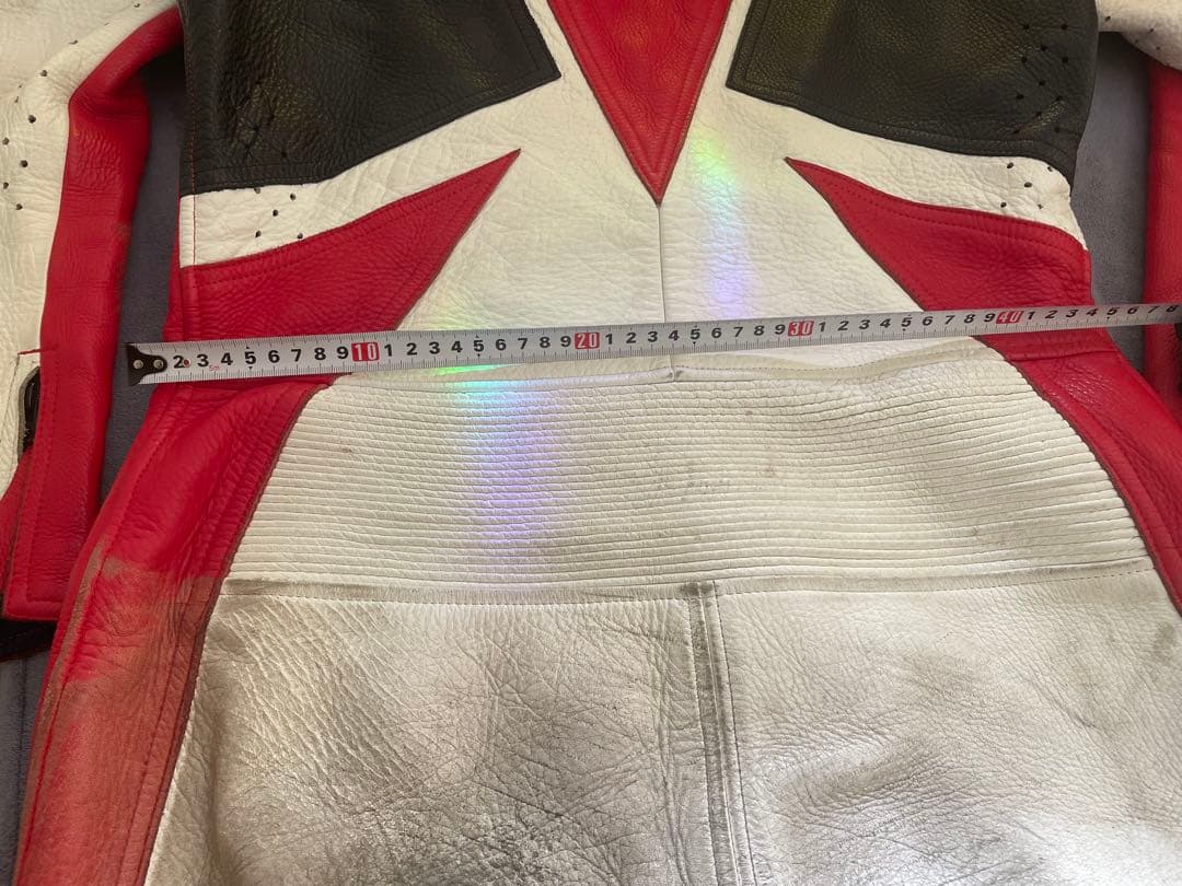 ⭐️シンプルで柔らかく動きやすい‼️ レーシングスーツ　革ツナギ ★ MFJ公認