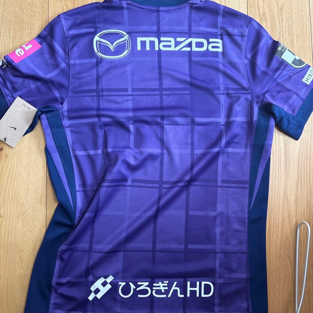 Nike サッカーシャツ 紫 EDON Hisense Mazda