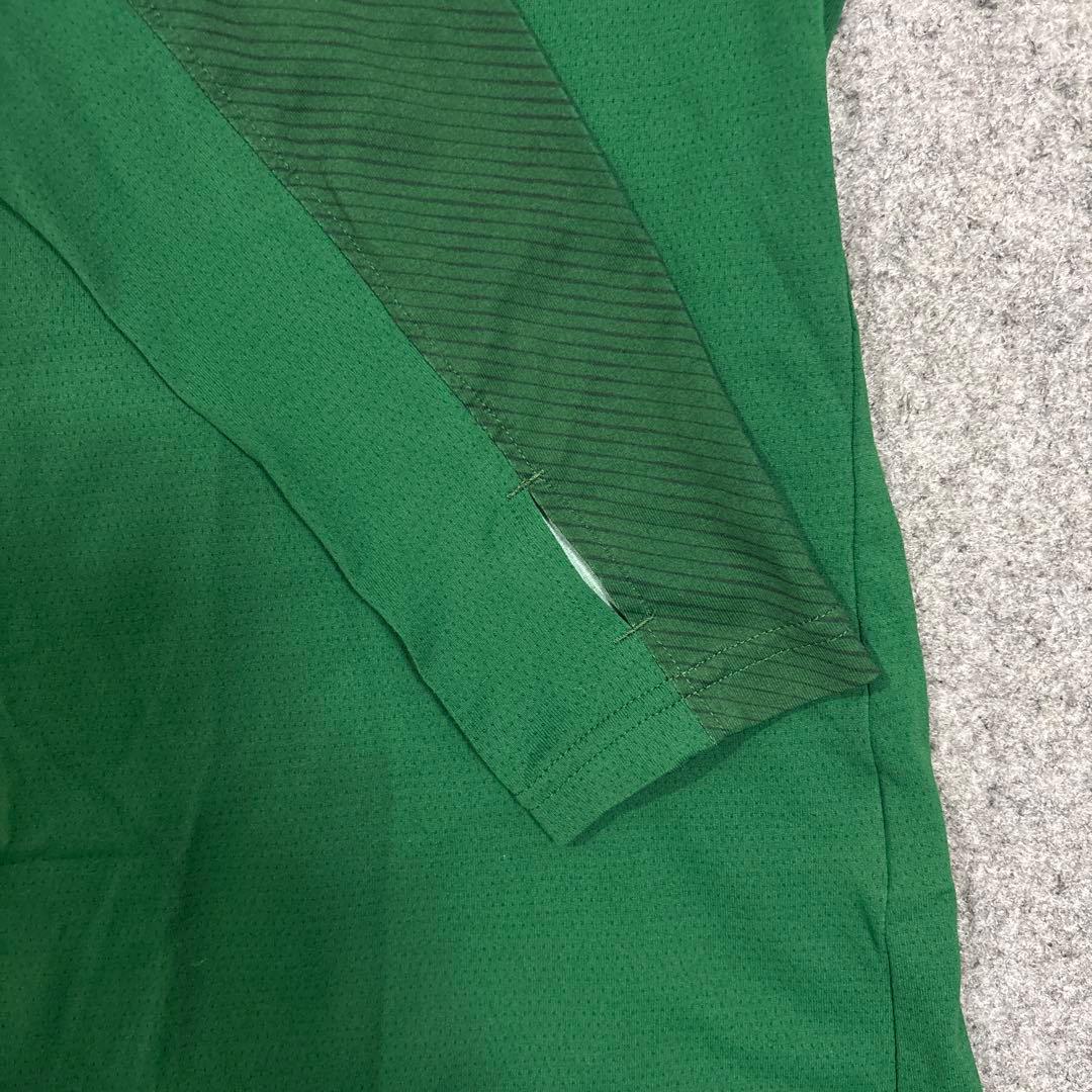 青森山田高校 長袖シャツ Under Armour 緑