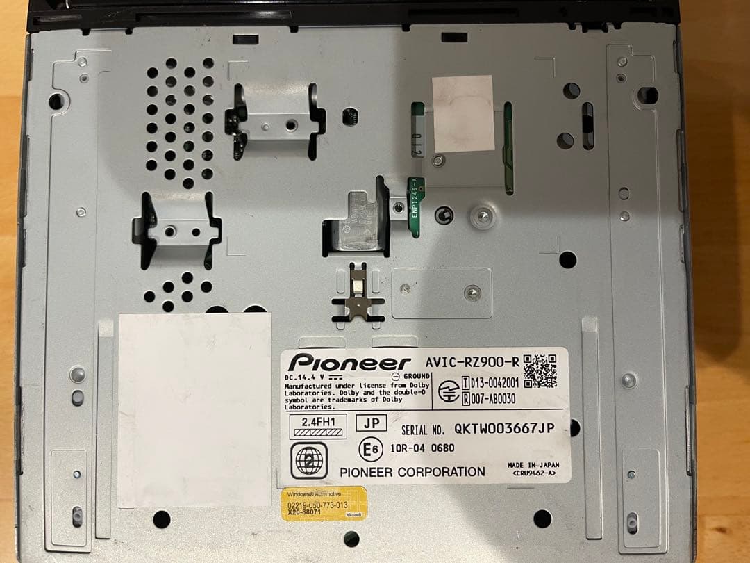CARROZZERIA AVIC-RZ900-R バックカメラCY-RC90KD