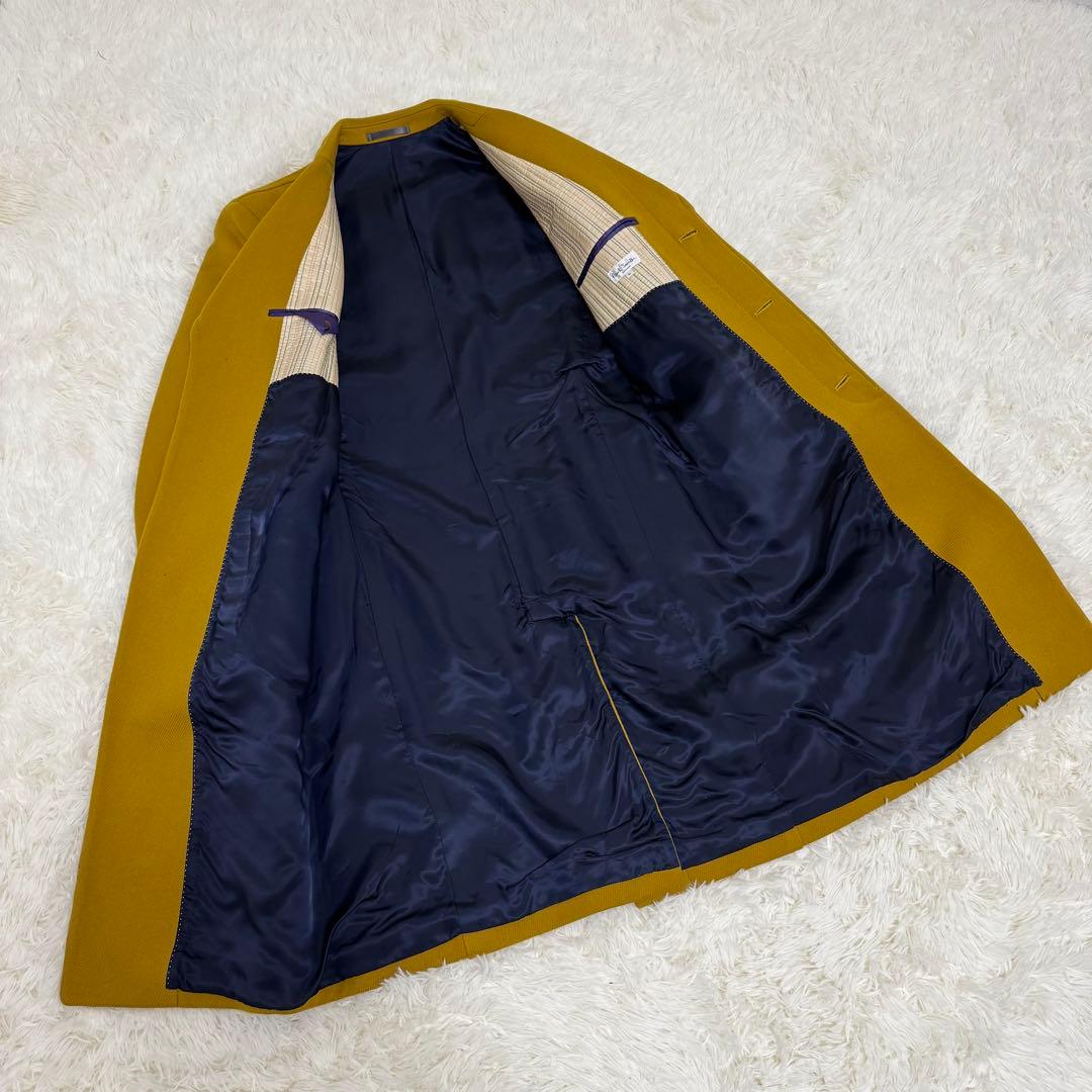 美品✨ポールスミス　ロンドン　チェスターコート　マスタード　L