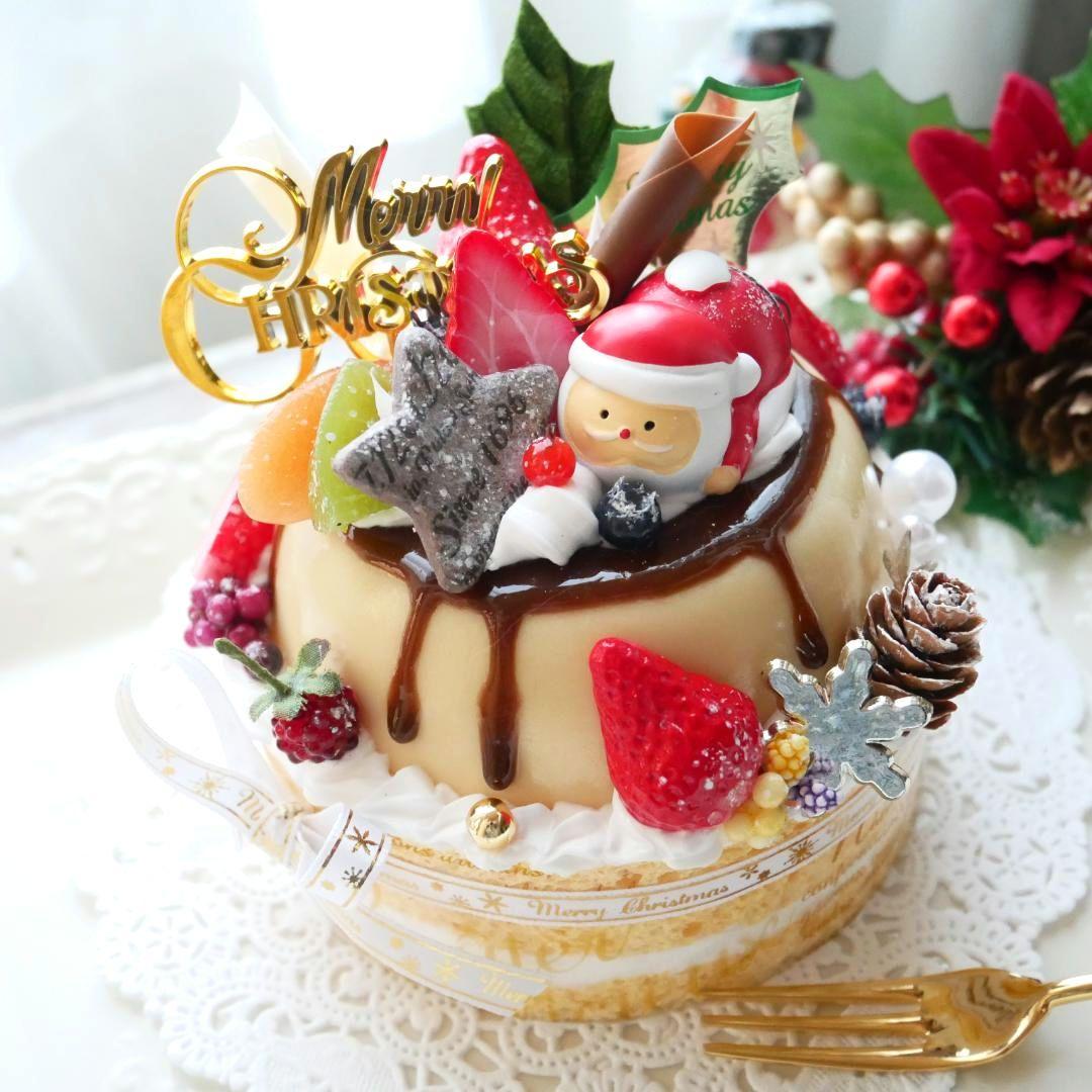 RAMஐ*゜様】フェイクスイーツ◇X'masプリントルテ◇リアルサイズケーキ◇