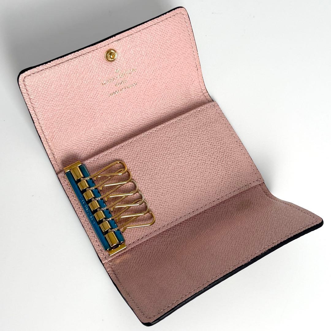 ルイヴィトン ６連 キーケース モノグラム ミュルティクレ６ ブラウン ビトン